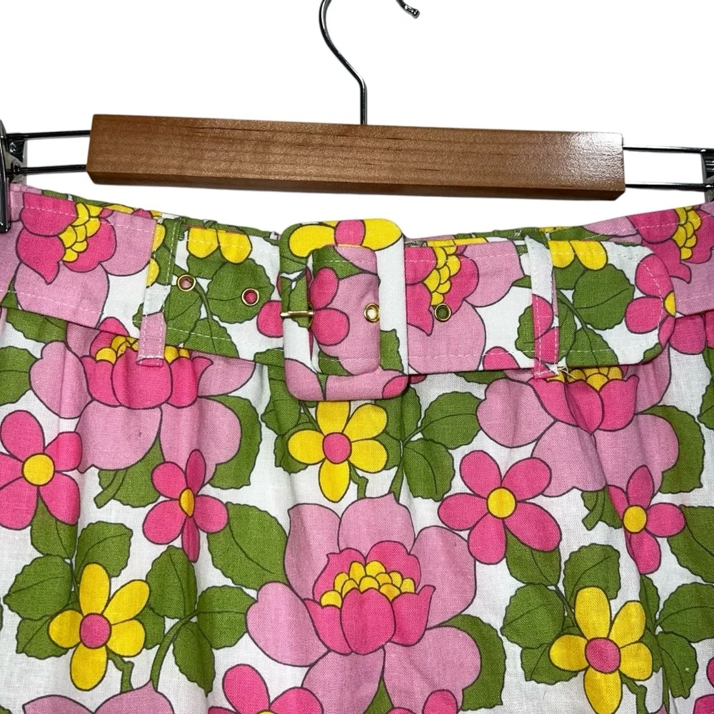 NEW NWT Show Me Your Mumu Fiona Mini Skirt In Fresh Floral Print